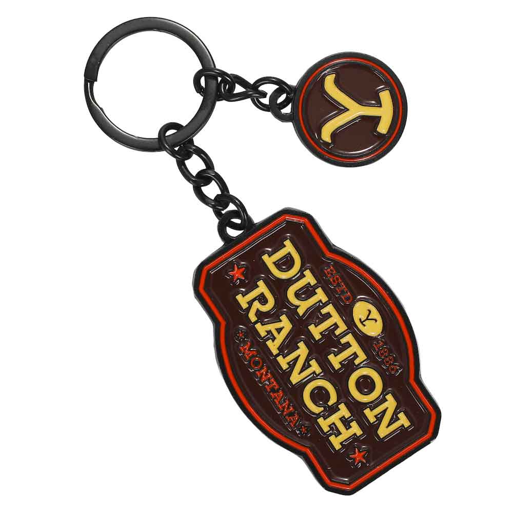 Yellowstone Dutton Ranch Keychain