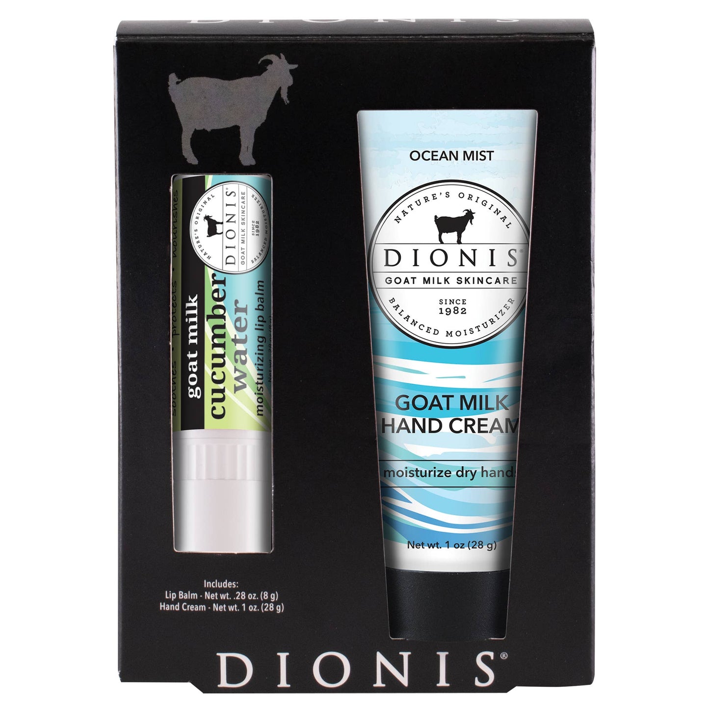 Cucumber Water Lip Balm & Hand Cream Set