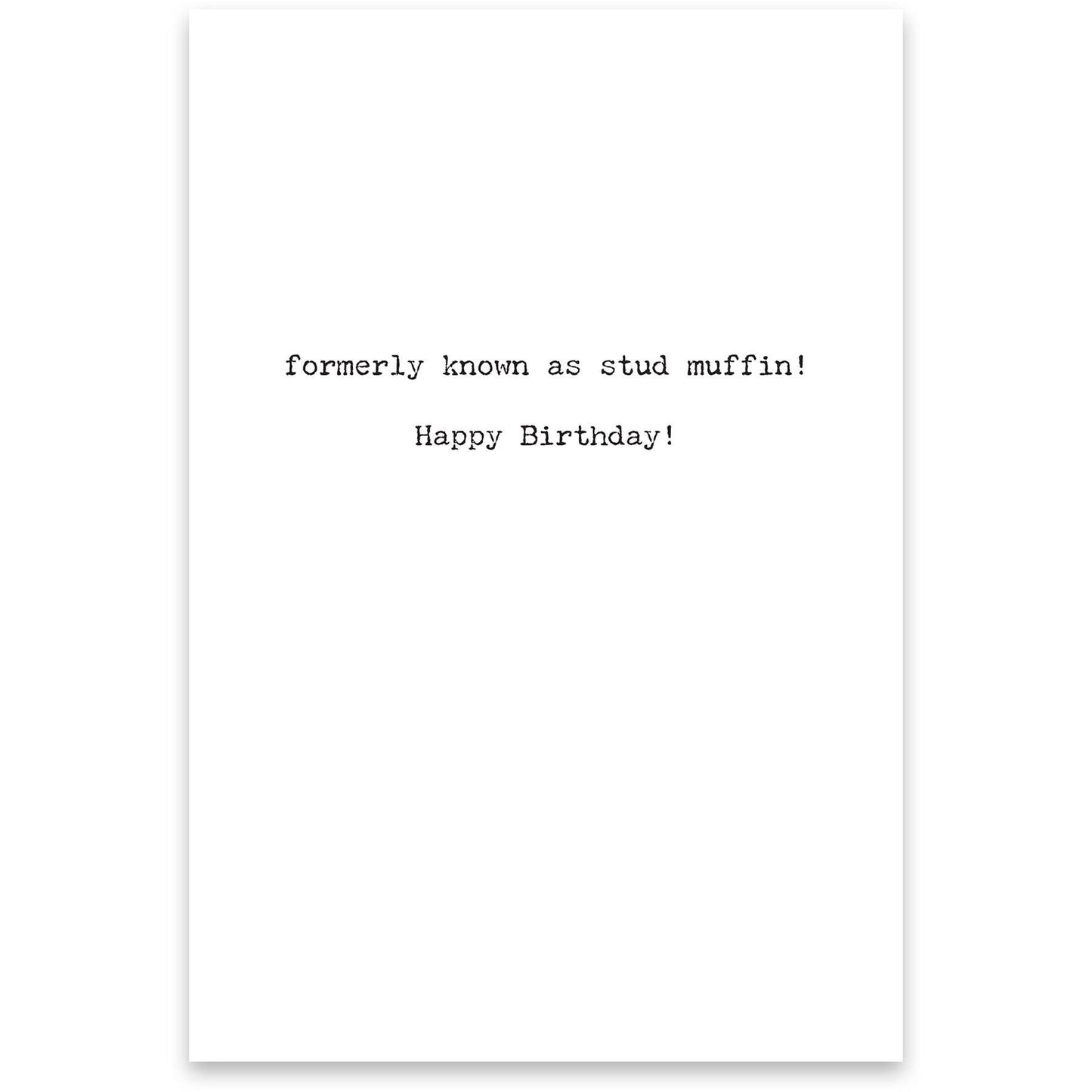 Geezer Greeting Card