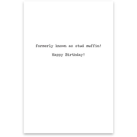 Geezer Greeting Card