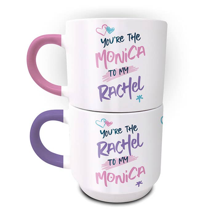 Friends (Monica & Rachel) Stackable Mug Set