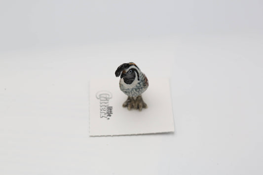 California Quail Mini Figurine