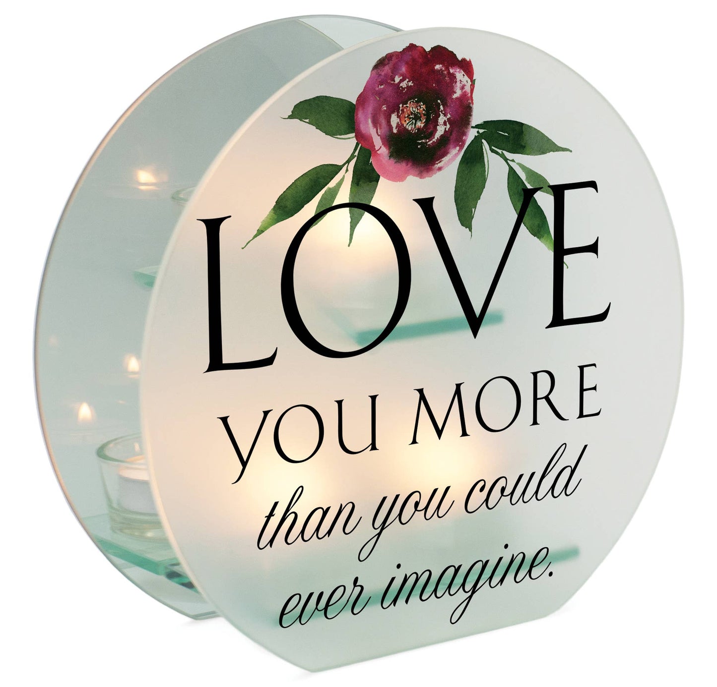 Love You More Than You Could Ever Imagine Tealight Holder