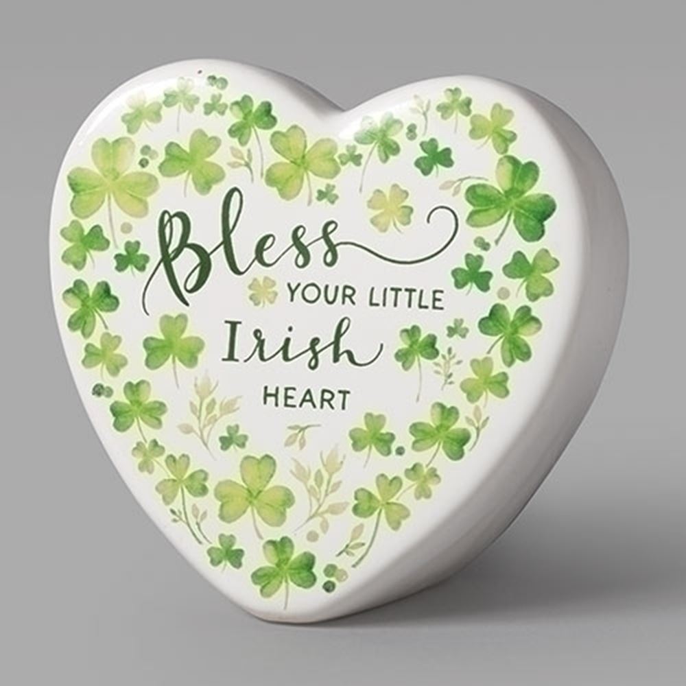 Bless Your Little Irish Heart Ceramic