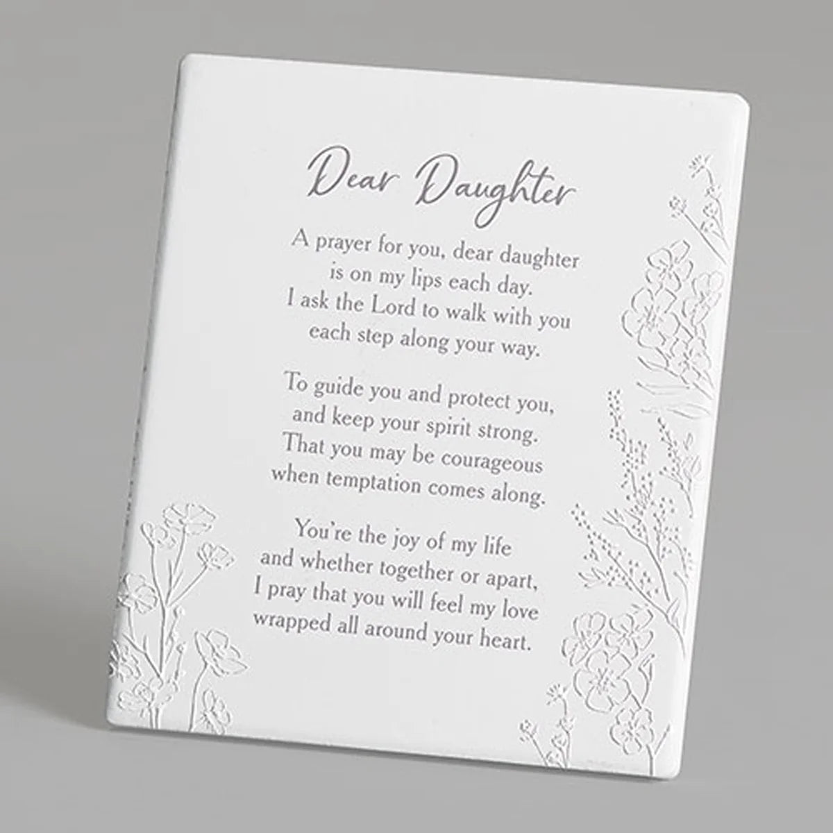 Dear Daughter Plaque with Easel