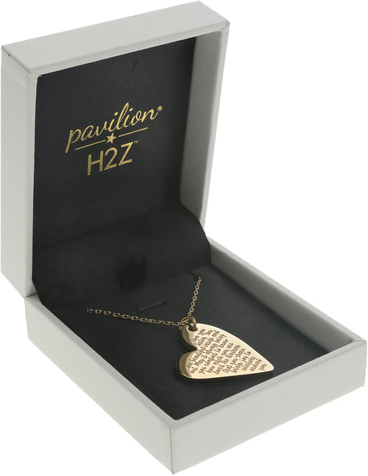 Sister Gold Plated Engraved Necklace