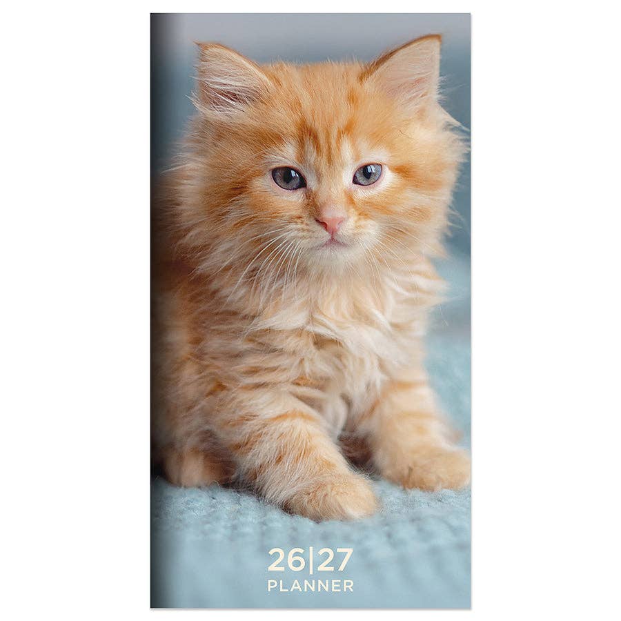 2026-2027 Kitten Small Monthly Pocket Planner