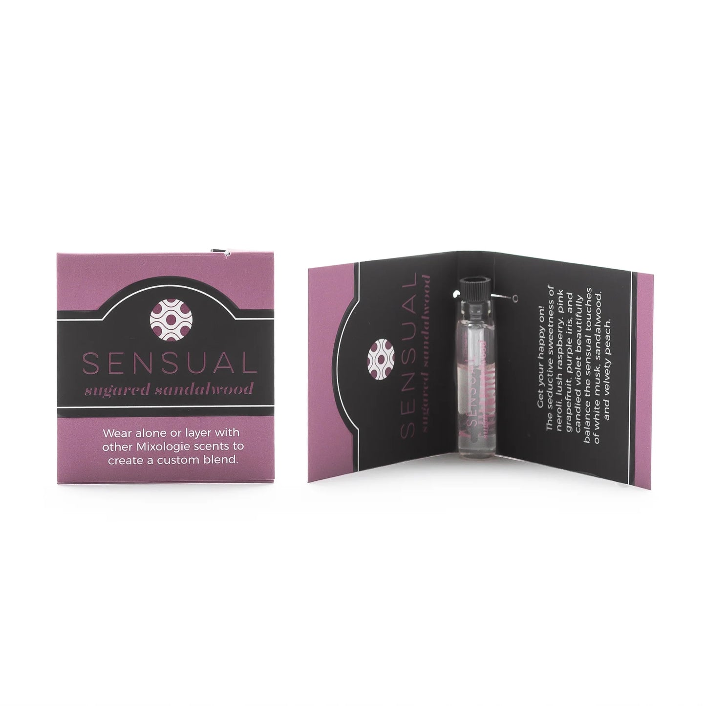 Sensual Fragrance Sample Sugared Sandalwood