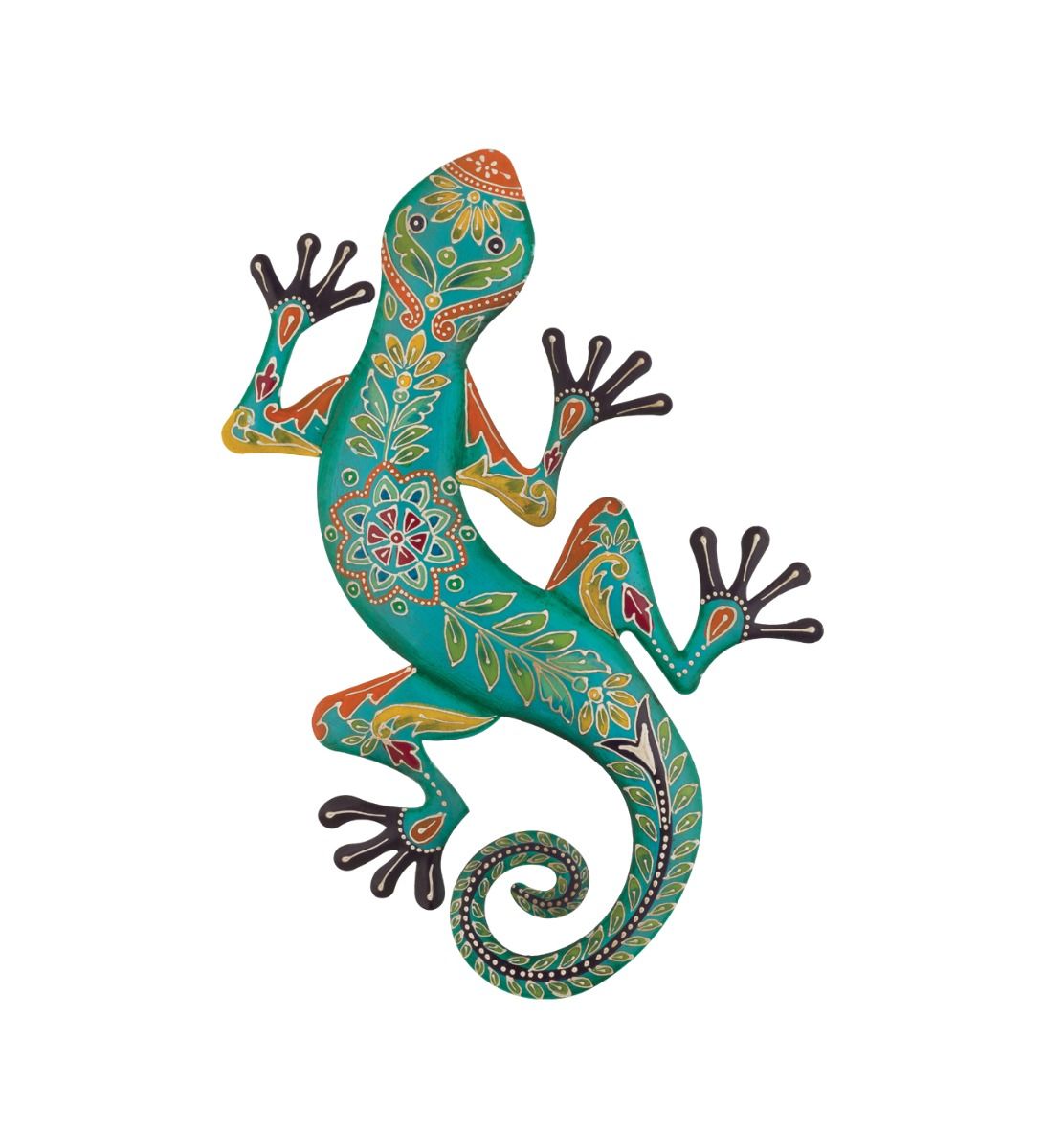 Maha Seafoam Gecko Wall Decor