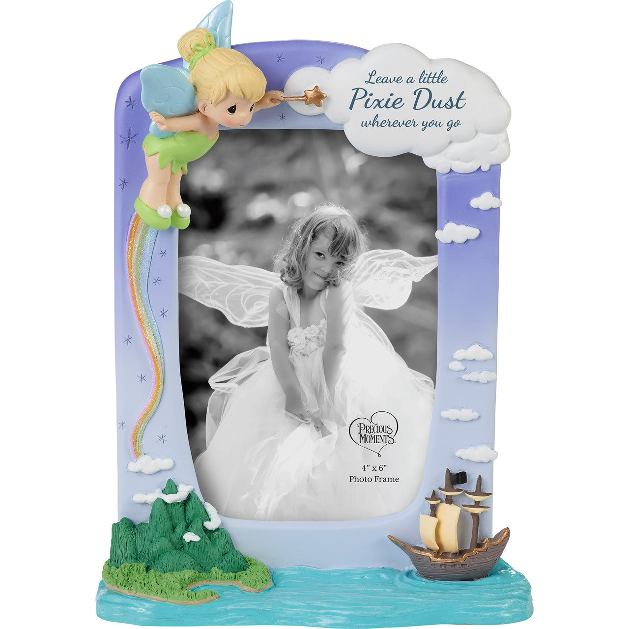 Leave a Little Pixie Dust..Disney Precious Moments Frame