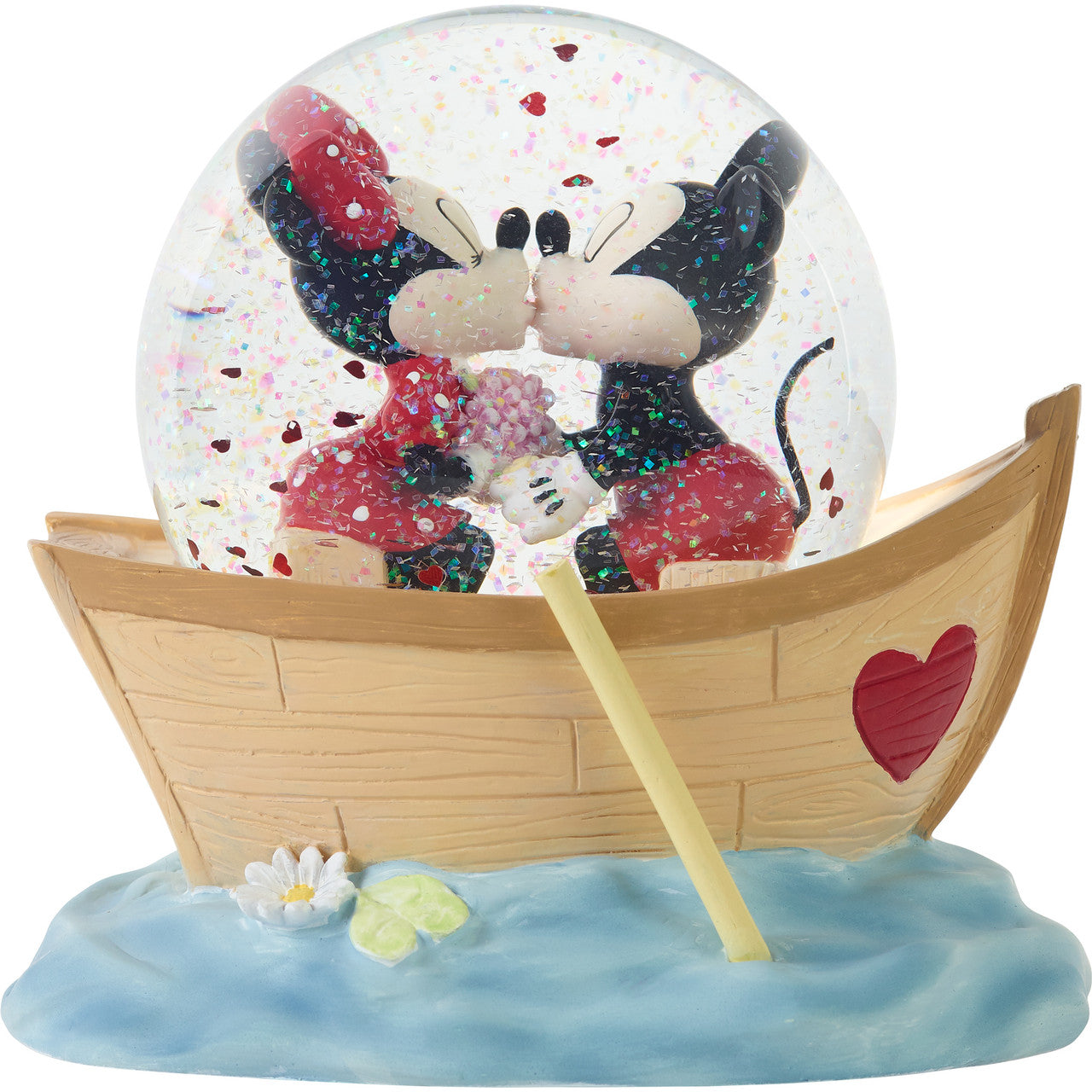 We Will Never Drift Apart Mickey/Minnie Musical Snow Globe
