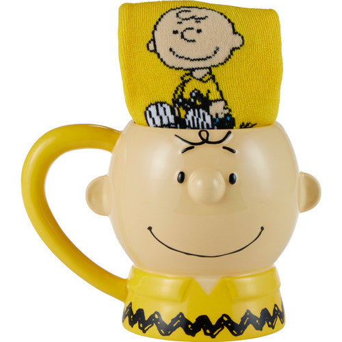Charlie Brown Mug & Socks Set