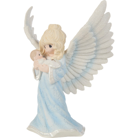 May God Send His Angels Precious Moments Figurine