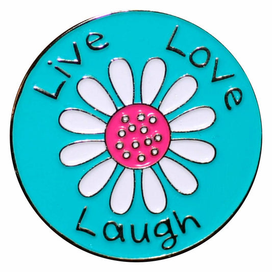 Live Love Laugh Badge Holder