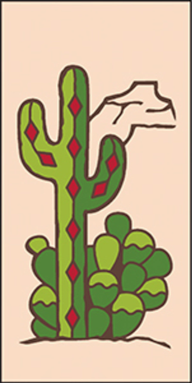 Cactus Sand Address Tile