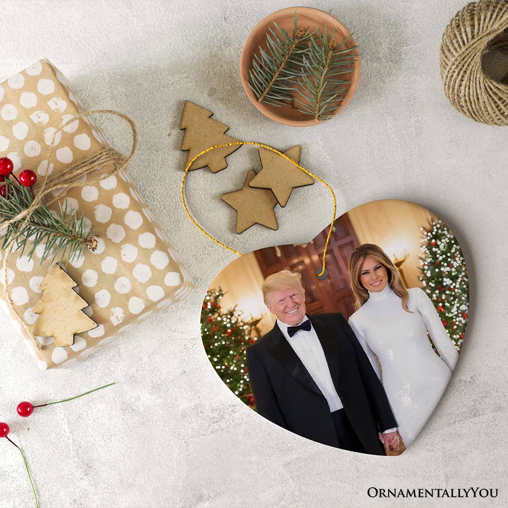 Donald and Melania Trump Ornament