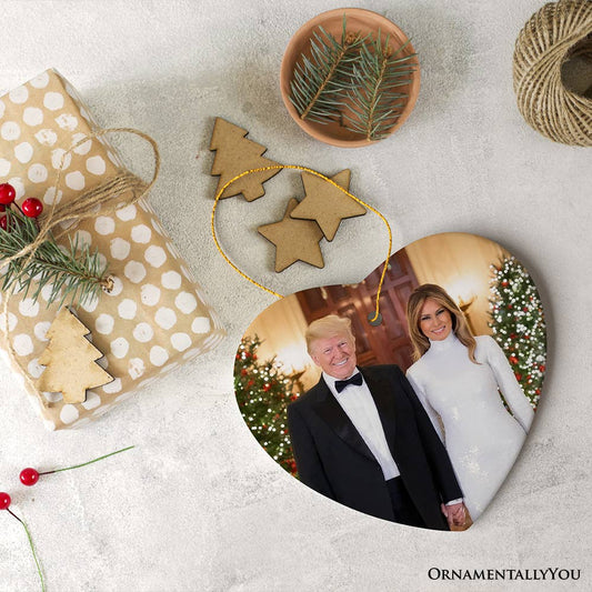 Donald and Melania Trump Ornament