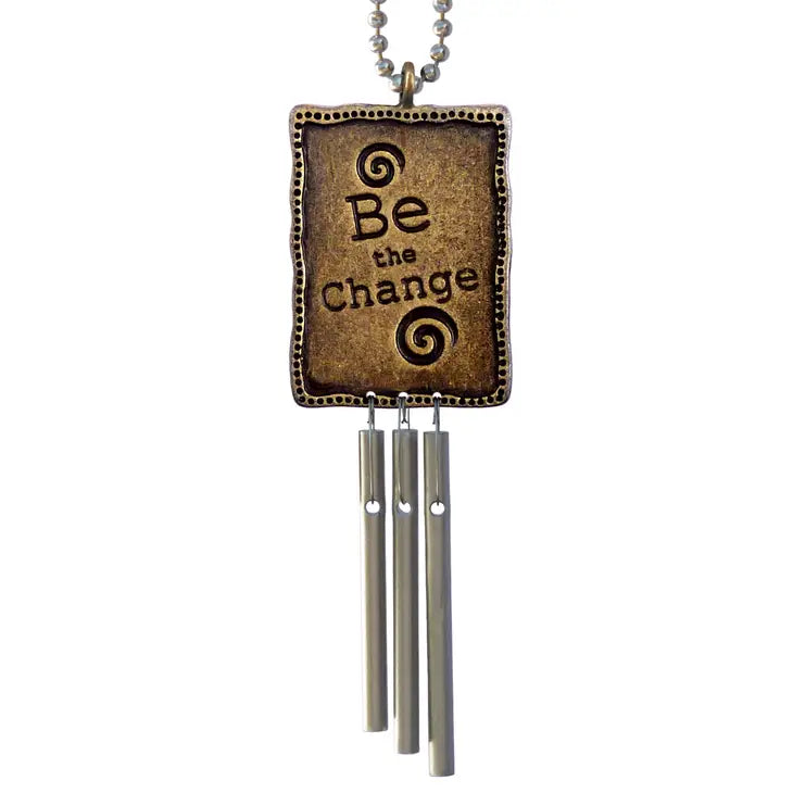 Be The Change Car Charm Chime