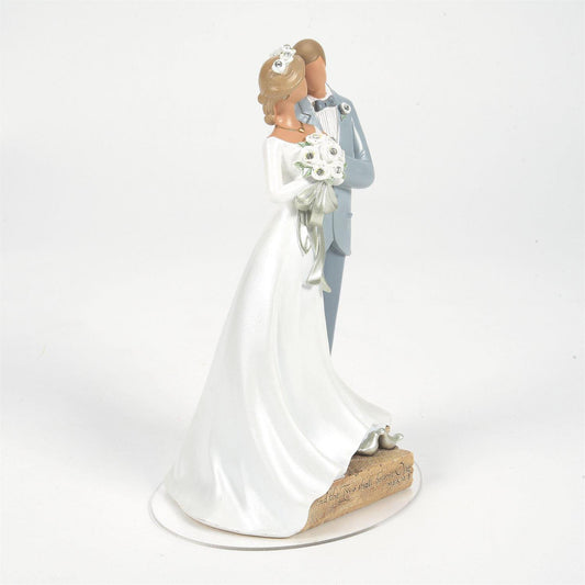Bride and Groom Wedding Cake Topper