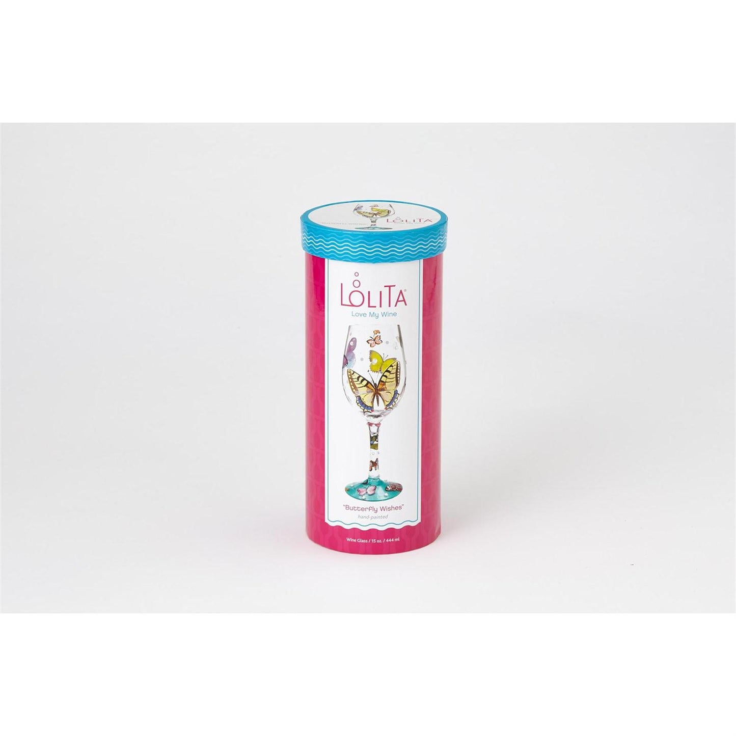 Butterfly Wishes Lolita Wine Glass