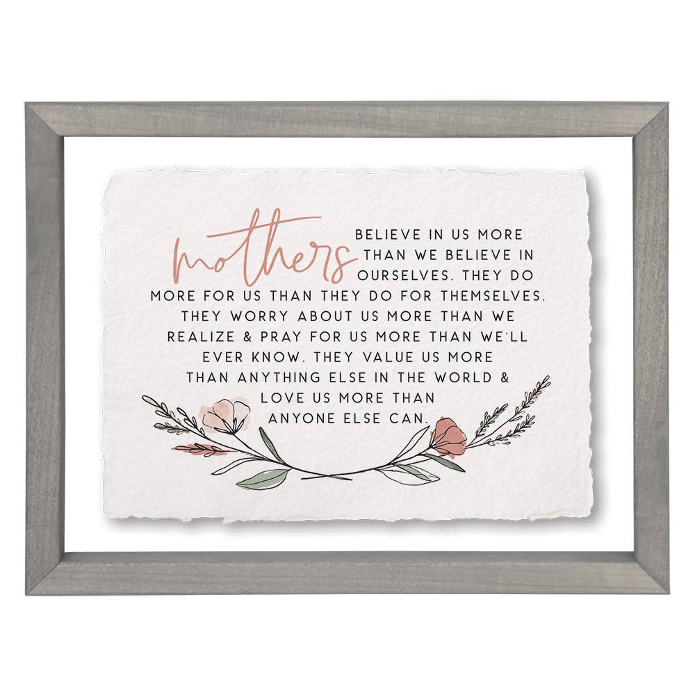 Mothers Believe In Us..Sign