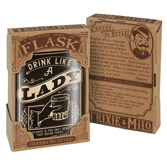 Drink Like a Lady Flask