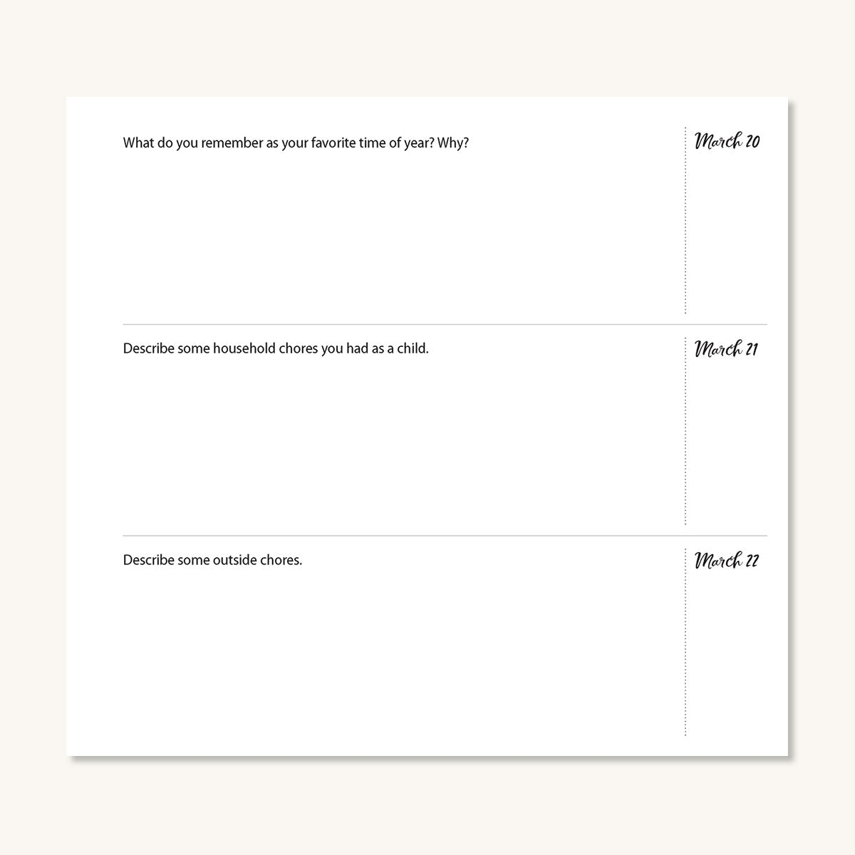 Grandma, Tell Me Your Memories Soft Cover Journal