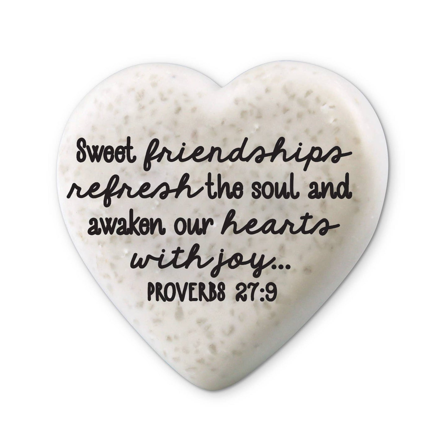 Sweet Friendships Stone Heart