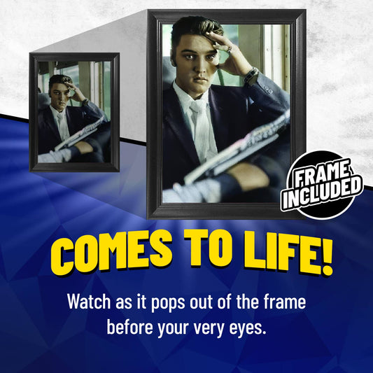 Elvis Presley 3D Lenticular Wall Art
