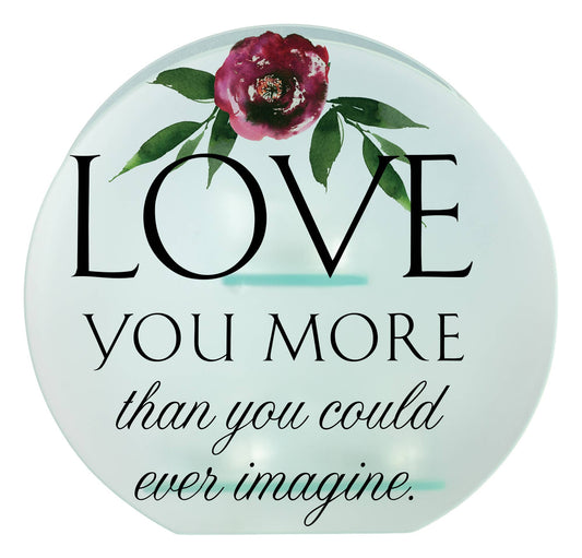 Love You More Than You Could Ever Imagine Tealight Holder