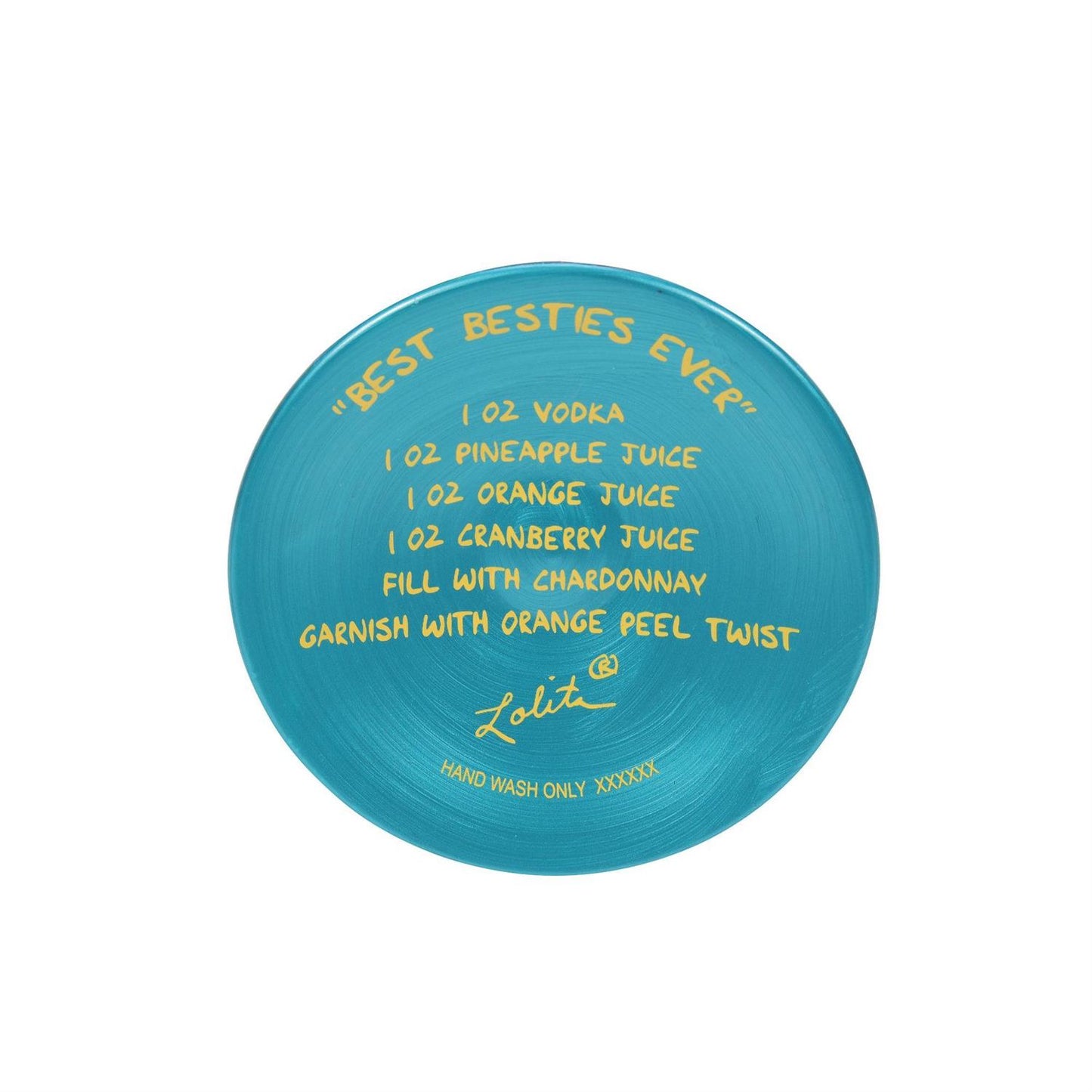 Best Besties Ever Lolita Wine Glass