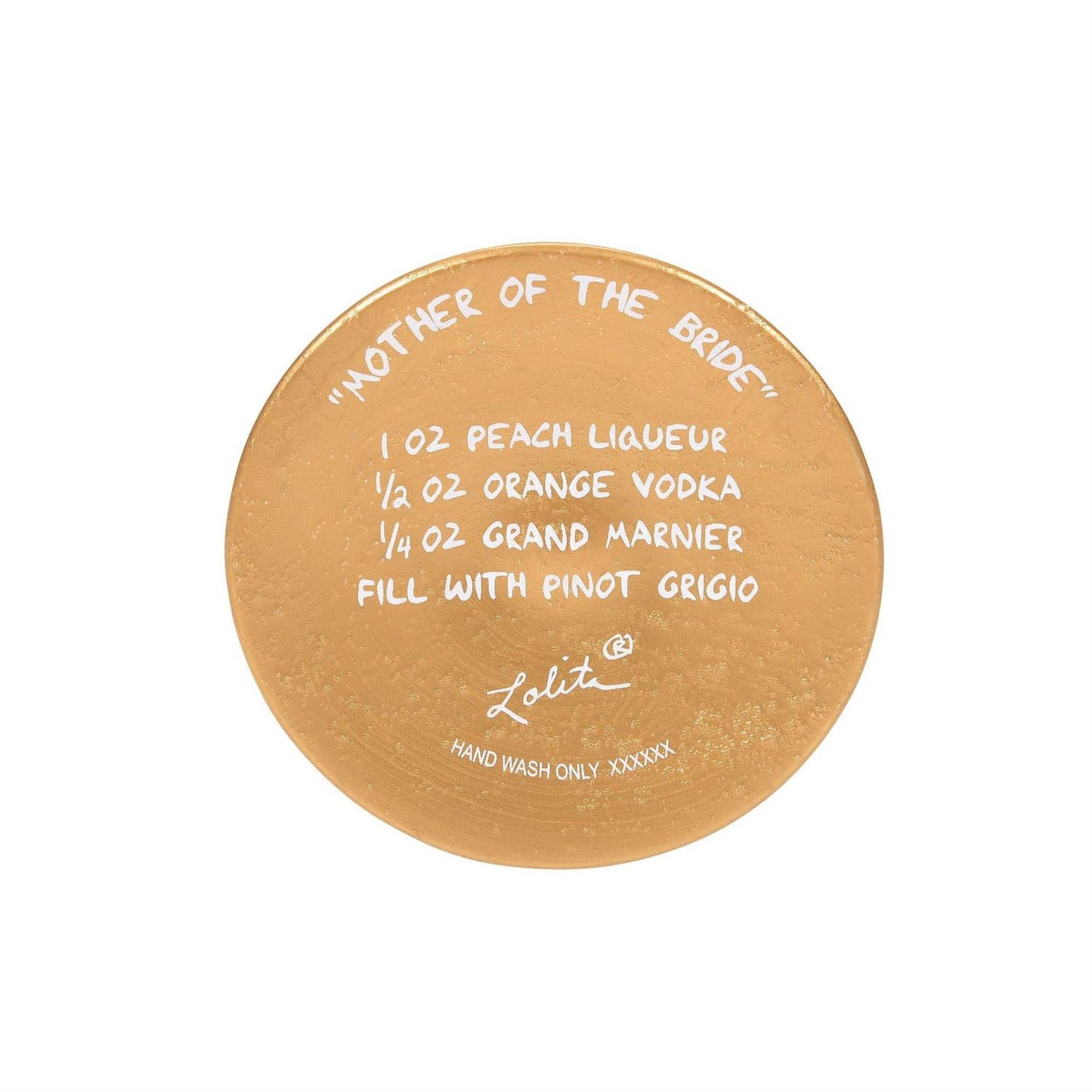 Mother of the Bride Lolita Wine Glass