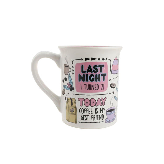 Official 21st Birthday Hangover Mug