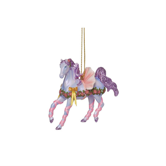 Dance of the Sugar Plum Ponies Painted Ponies Ornament