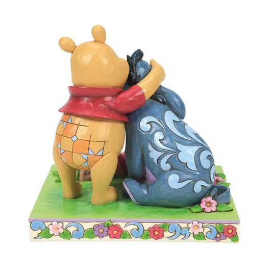 Jim Shore Winnie the Pooh Here Together, Friends Forever Figurine
