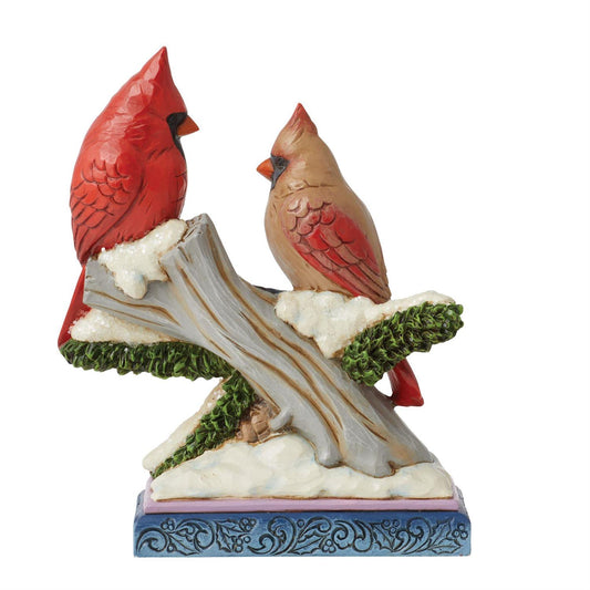 Peace, Love and Harmony Jim Shore Cardinal Figurine
