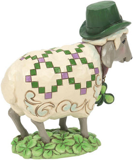 Irish Woolie Jim Shore Lamb Figurine
