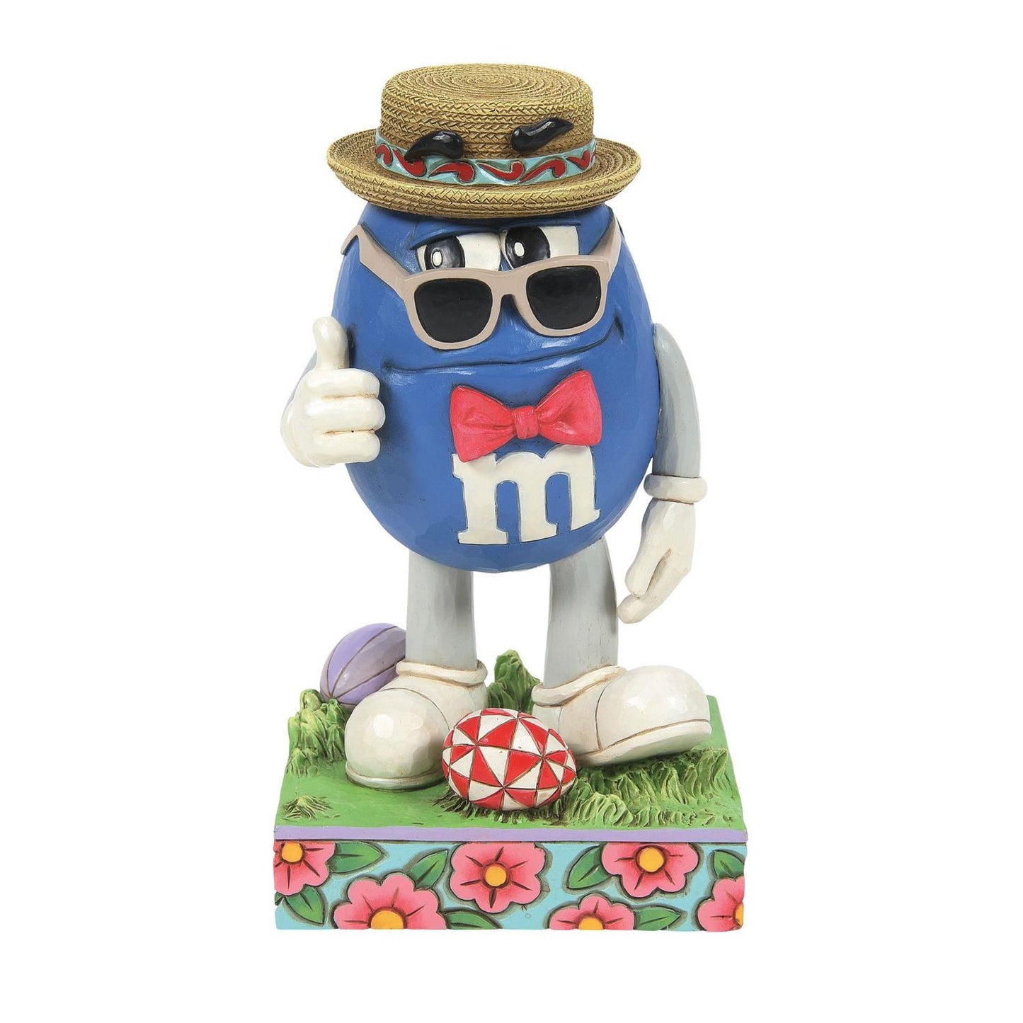 Jim Shore M&M's Blue It's Easter Dude
