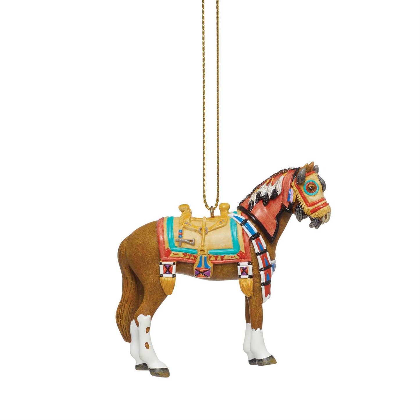 Buffalo Medicine Painted Ponies Ornament