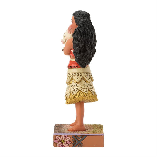 Moana Holding Pua Jim Shore Figurine