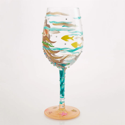 Mystical Mermaid Lolita Wine Glass