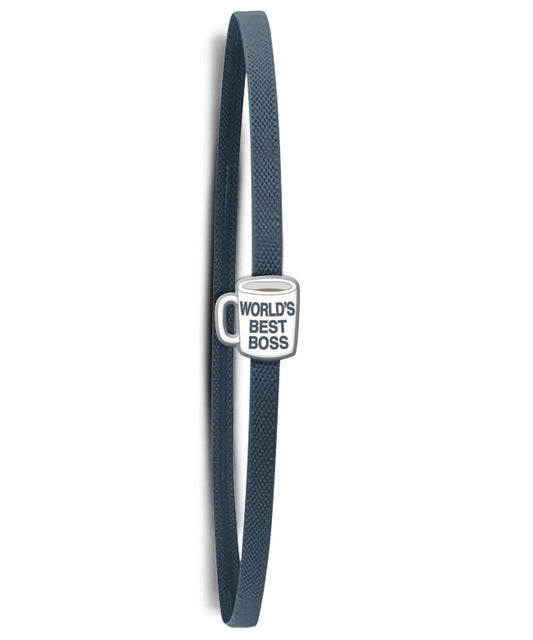 The Office: World's Best Boss Enamel Charm Bookmark