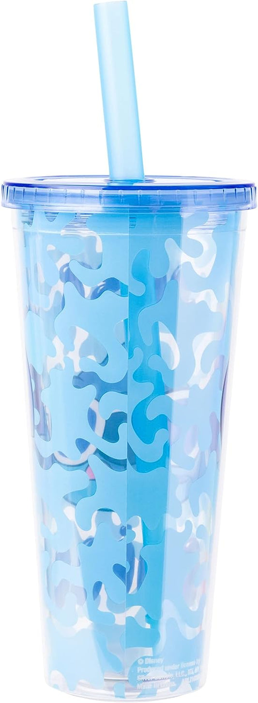 Lilo and Stitch Just Chill Plastic Boba Tumbler