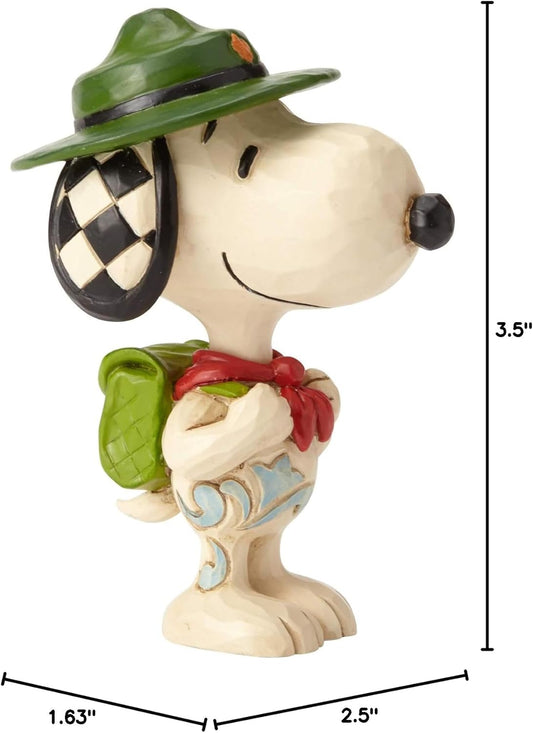 Jim Shore Mini Snoopy Boy Scout