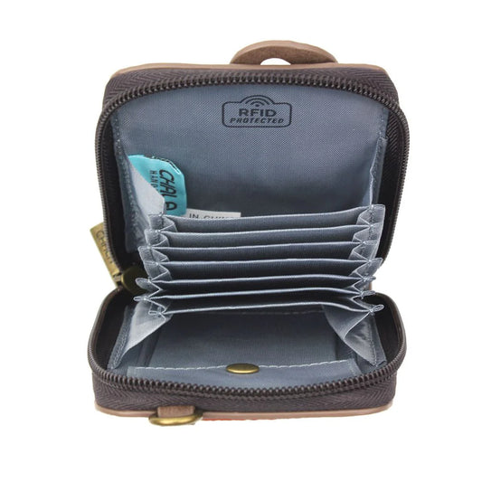 Cat Credit Card Holder Wristlet Wallet