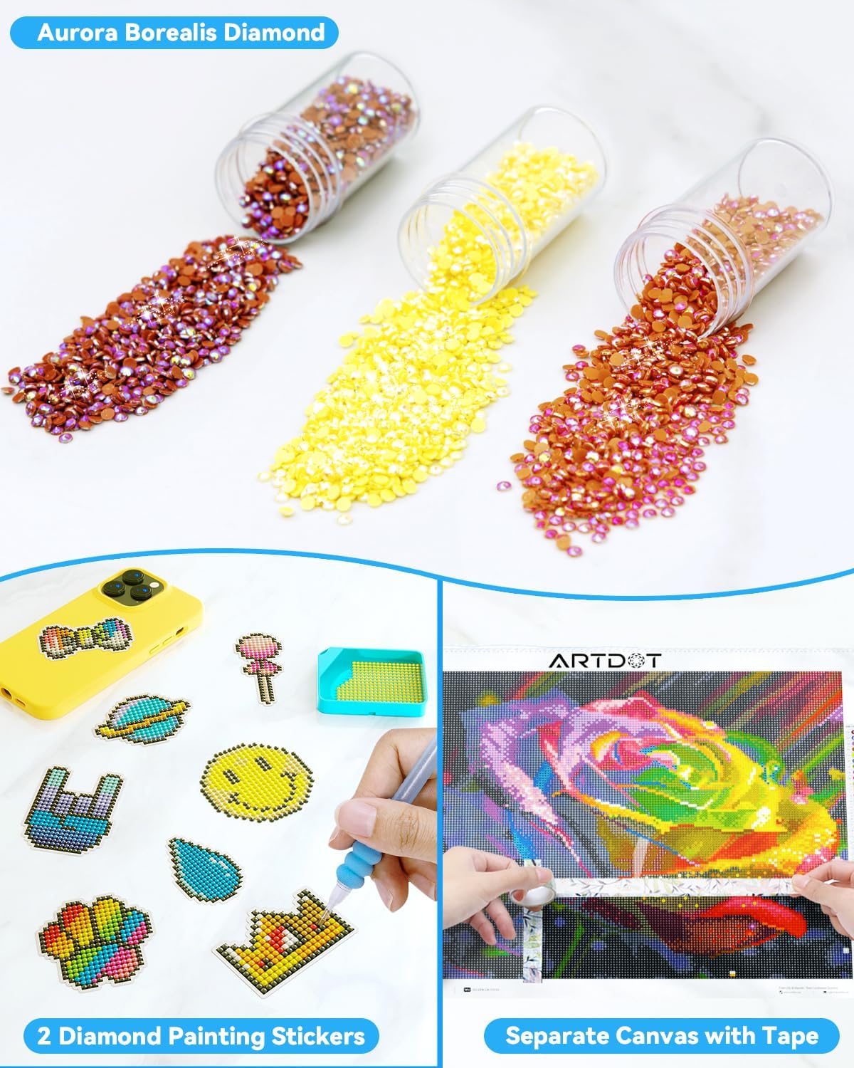 Rose Diamond Art Kit