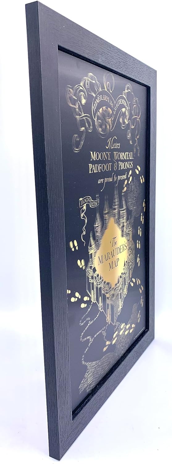 Harry Potter Marauder's Map Framed Wall Art
