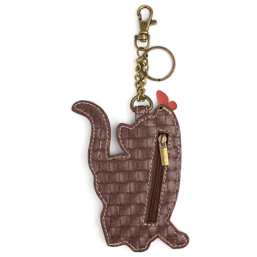 Slim Cat Coin Purse/Key Fob
