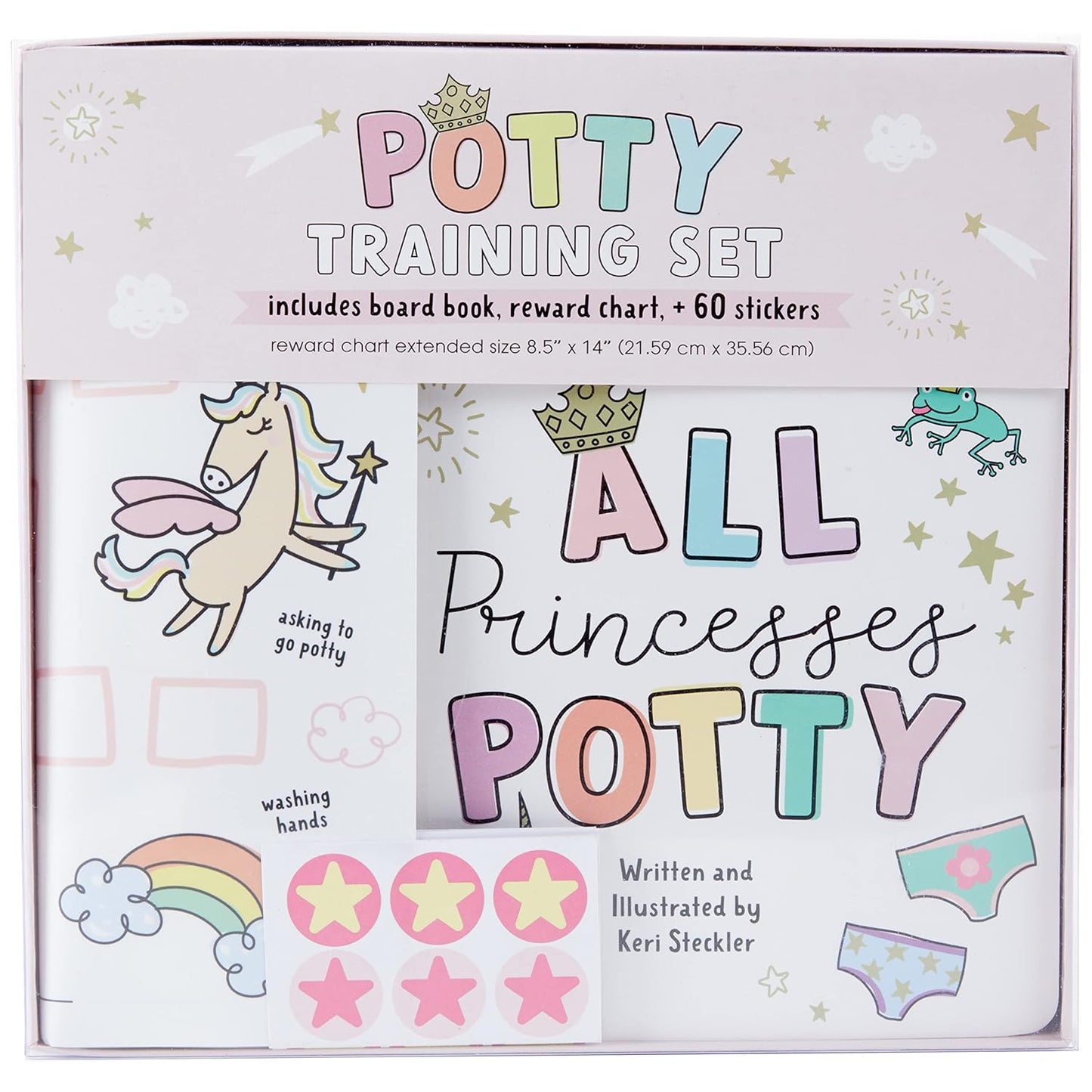 Girl All Princess Potty Boardbook