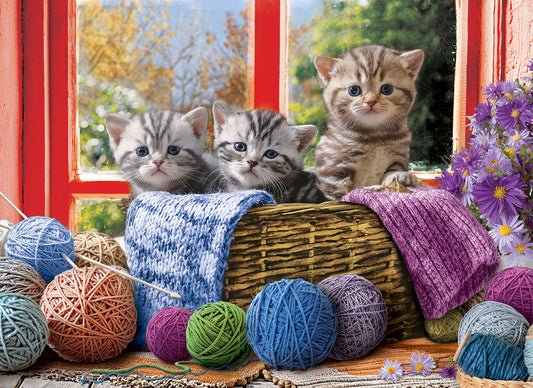 Knittin' Kittens Puzzle